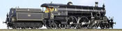 Era I Royal Austrian Class 210 black Livery with Gold Boiler Bands